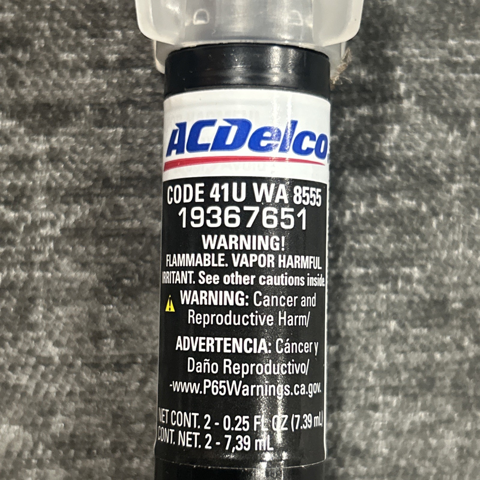 Chevrolet GM ACDelco 4 In 1 Black Lacquer Touch-Up Paint 41U GBA WA8555 OEM