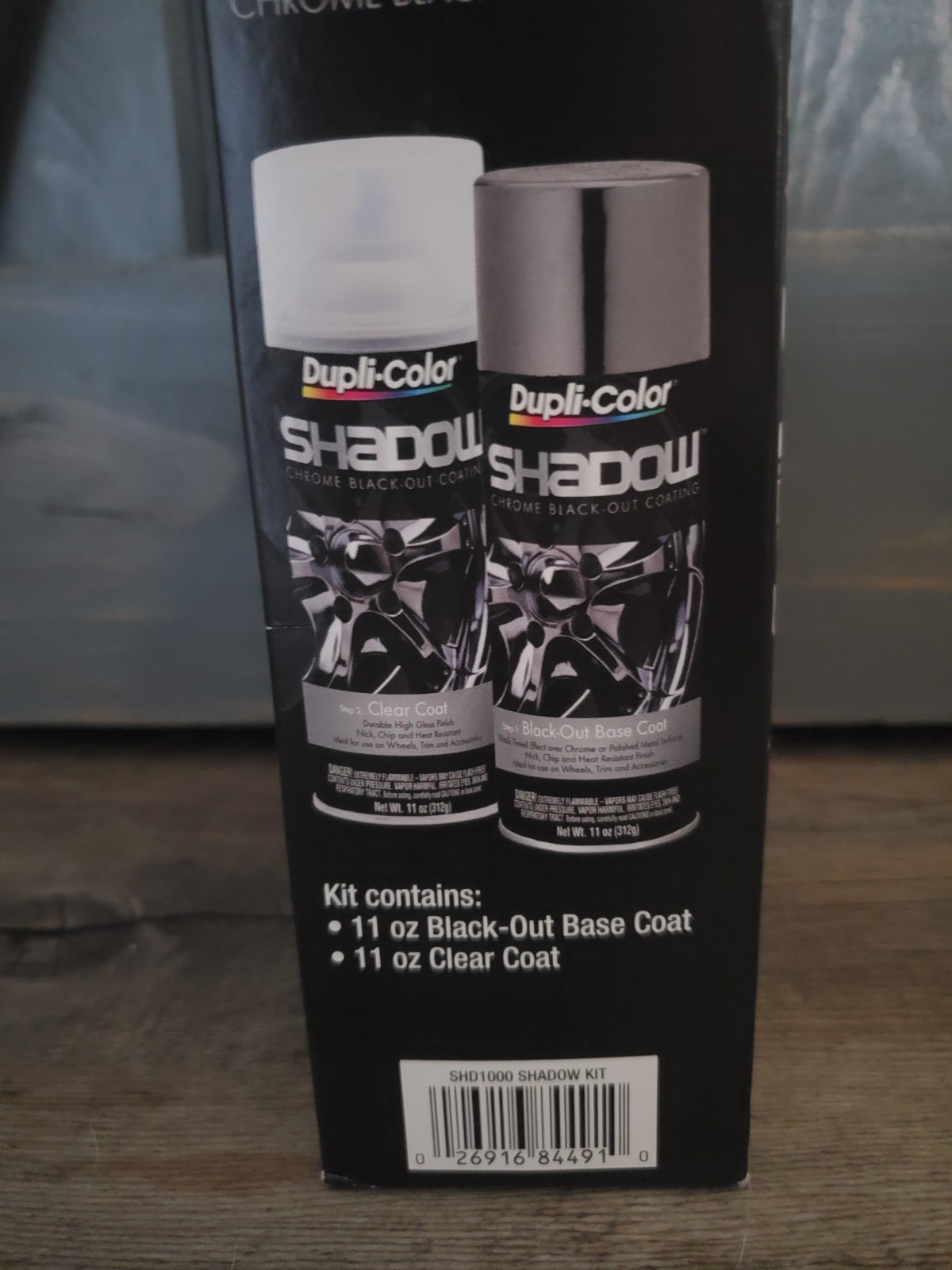 Dupli-Color Shadow Chrome Black Out Coating Paint Kit SHD1000