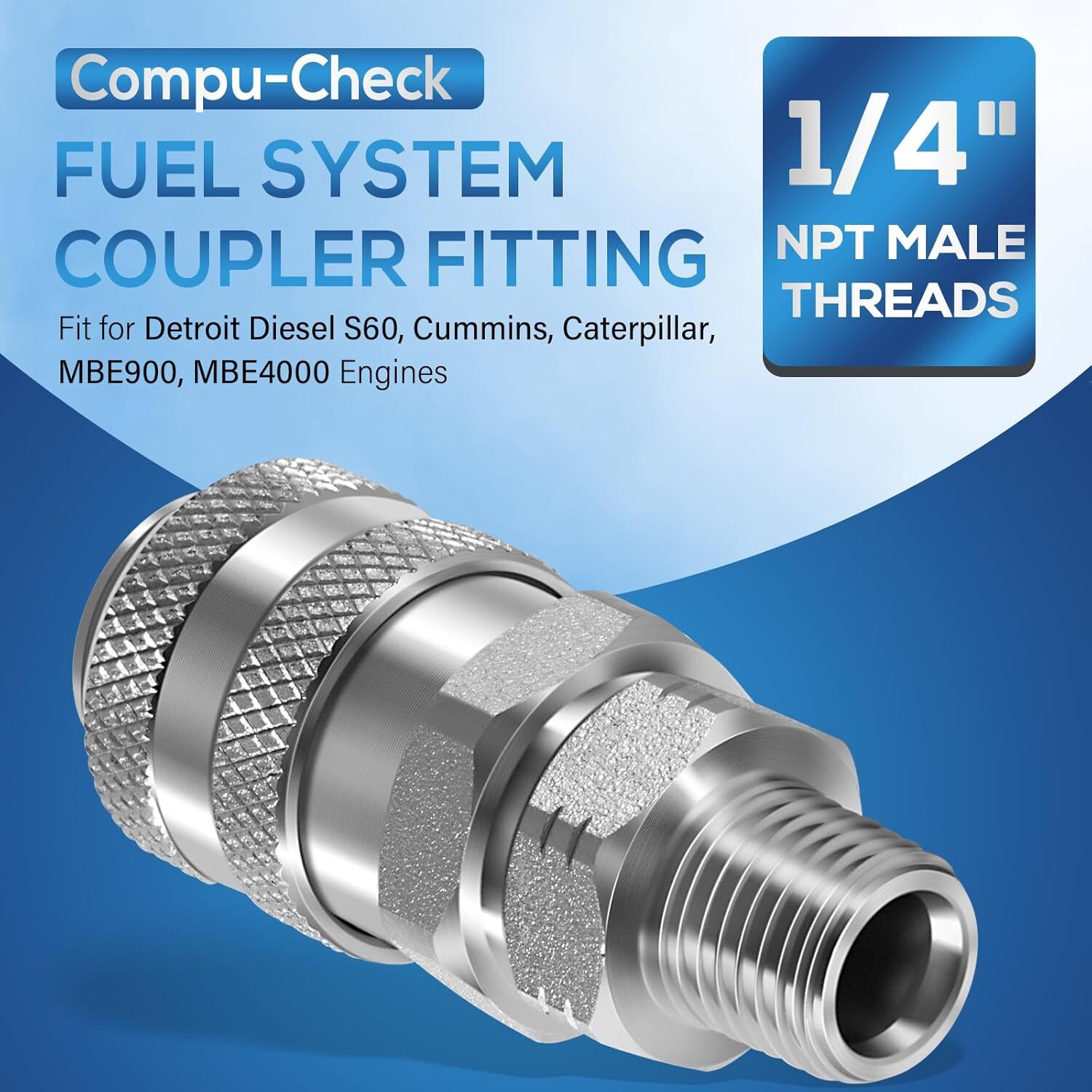 For Detroit Diesel Fuel System Coupler Fitting Quick Connect Tool J-47912-QC