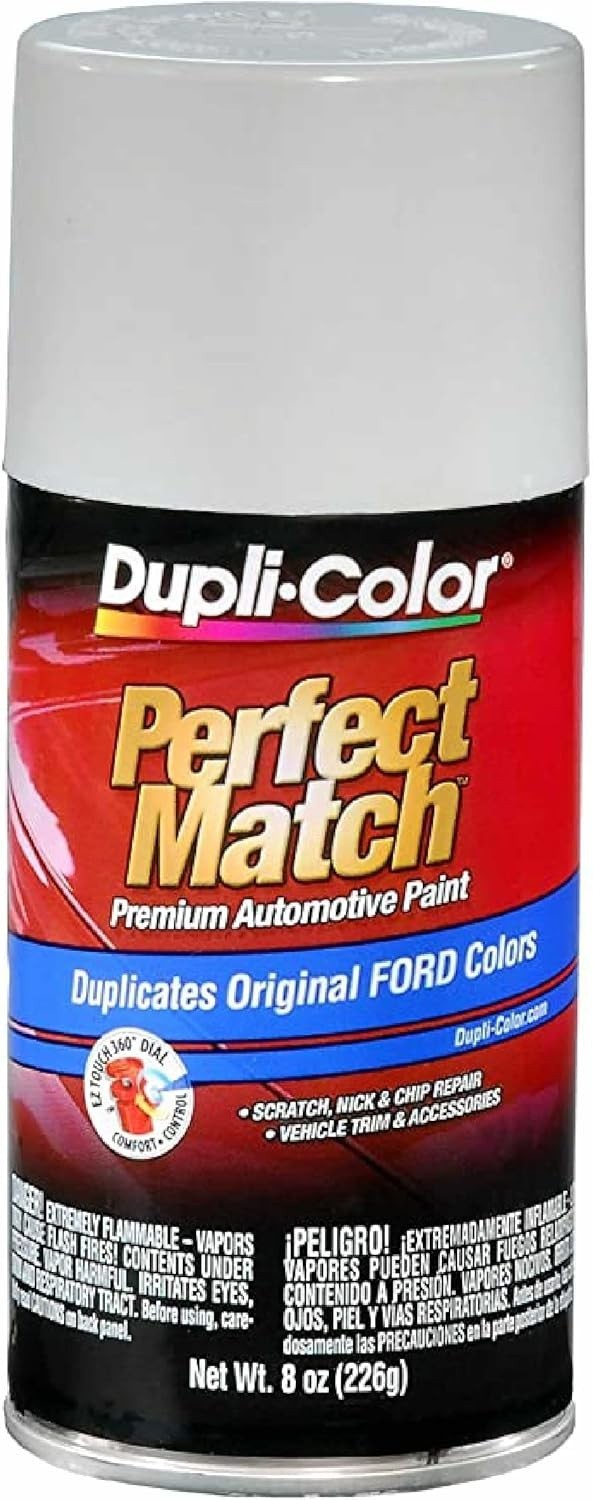8 oz Perfect Match Automotive Paint for Ford – Oxford White, Easy Application