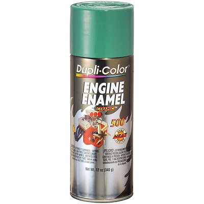 Duplicolor DE1618 Engine Enamel Paint, Detroit Diesel Alpine Green, 12 Oz Can