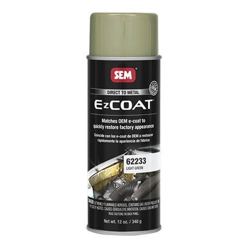 SEM 62233 EZ Coat Direct-To-Metal Coating, 16oz, Light Green, 30-Min Dry Time