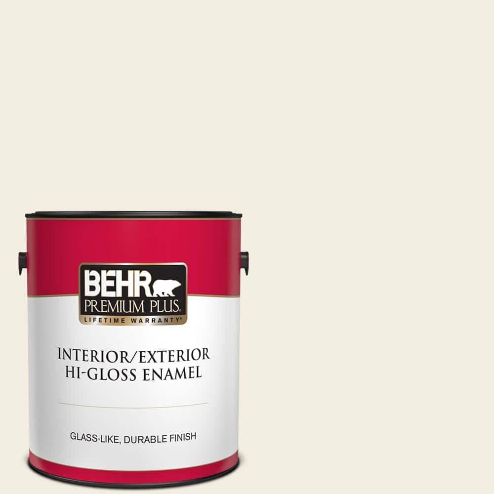 1-gal. #1812 Swiss Coffee Hi-Gloss Enamel Interior/Exterior Paint