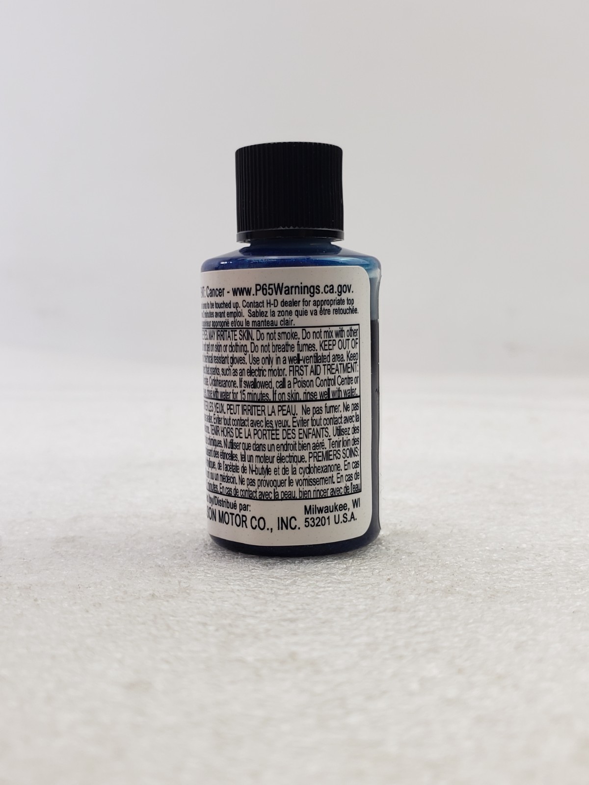 Harley-Davidson 98601EVA Clear Top Coat Touch-Up Paint Kit Reef Blue 14ml