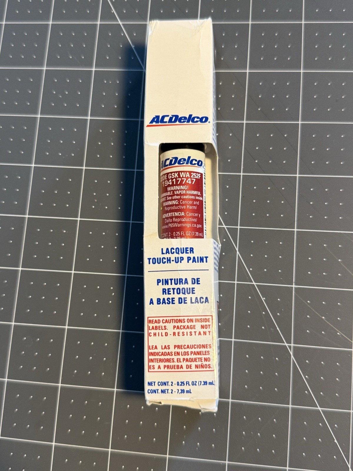 ACDelco OEM 4 in 1 Touch Up Paint Pen in Cherry Pop Tint WA2525F