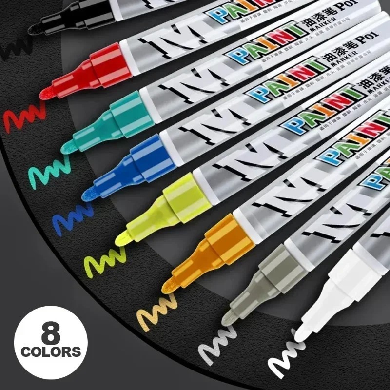 Car Scratch Repair Pen Auto Touch Up Paint Pen Fill Remover Vehicle Tyre Marker