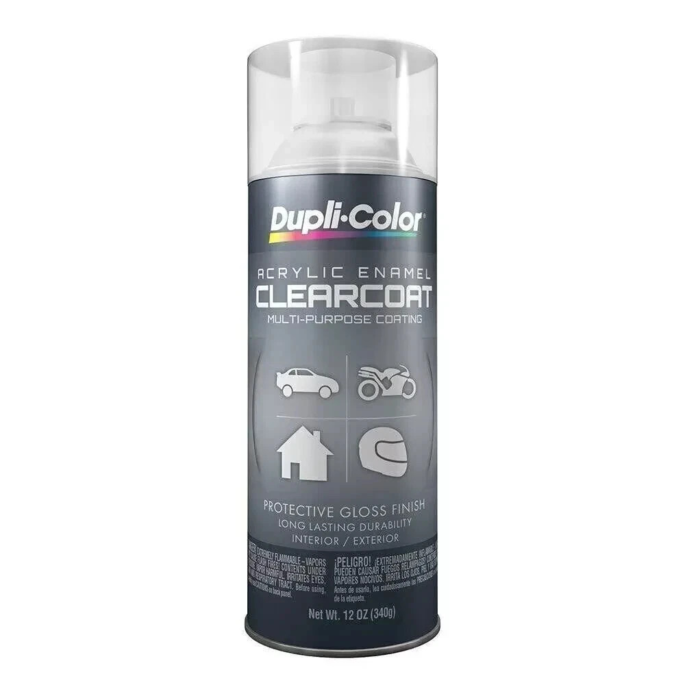 Dupli-Color DA1692 Multi-Purpose Acrylic Enamel Spray Paint – Crystal Clear