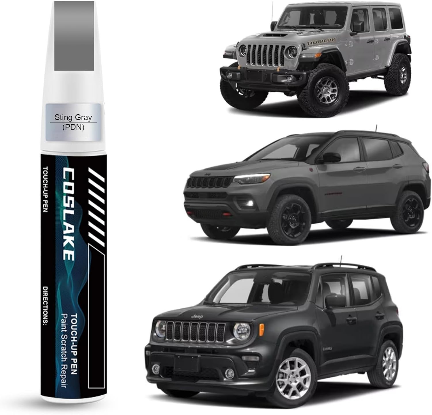Sting Gray Jeep Touch-Up Paint & Scratch Repair Kit – 12ml Fast-Drying Solution