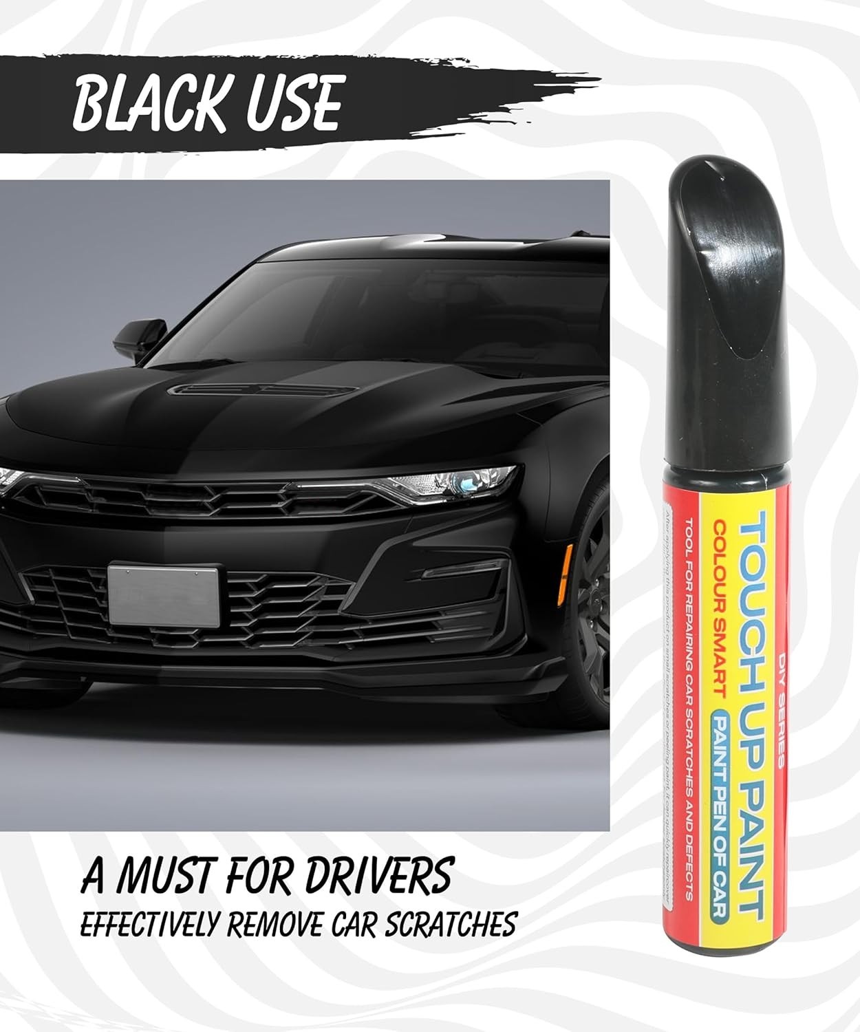 1 Oz Rust Resistant Car Scratch Remover – Easy Touch Up Paint for Deep Scratches