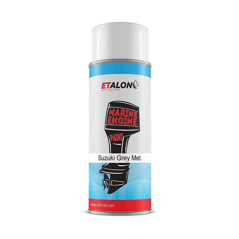 ETALON MARINE ENGINE PAINT YANMAR GY MET/SUZUKI BLACK MET/YAMAHA BLUEISH GY MET
