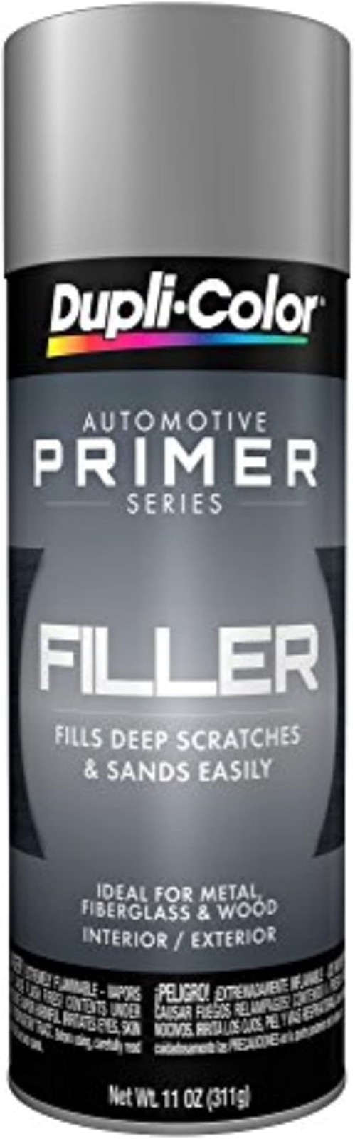 Scratch Filler Primer, Gray – 11 oz. Aerosol Can