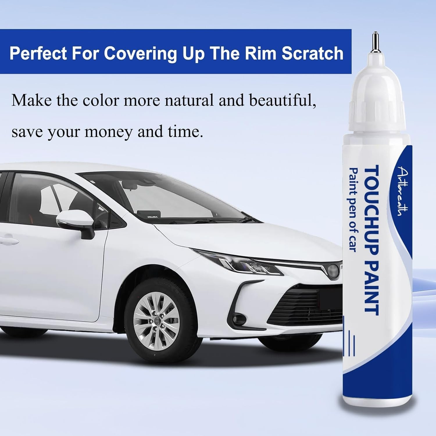 Ice Cap/Super White040 Touch Up Paint for Toyota-Exact Match–Chips and Nicks …