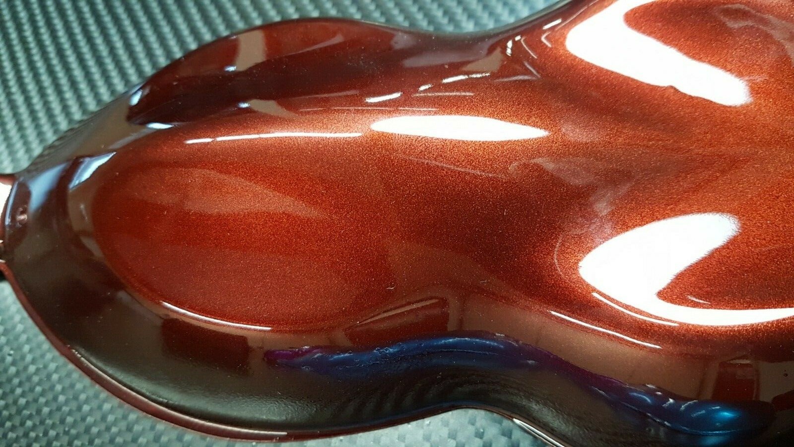 1 LITRE CANDY RICH COPPER TRUE 3 STAGE TRANSLUCENT CANDY -READY TO USE-SPRAY GUN