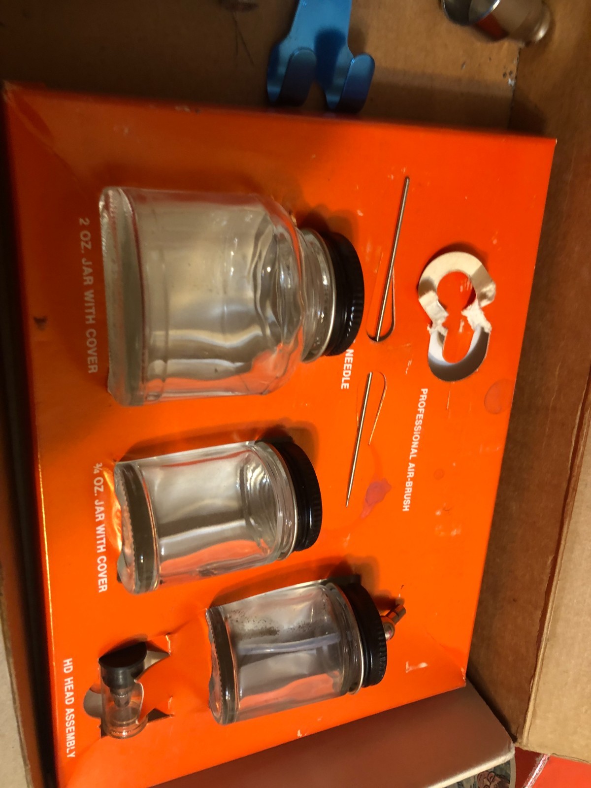 VINTAGE BLUE POINT PROFESSIONAL AIR BRUSH SET BF-170 Scale Models