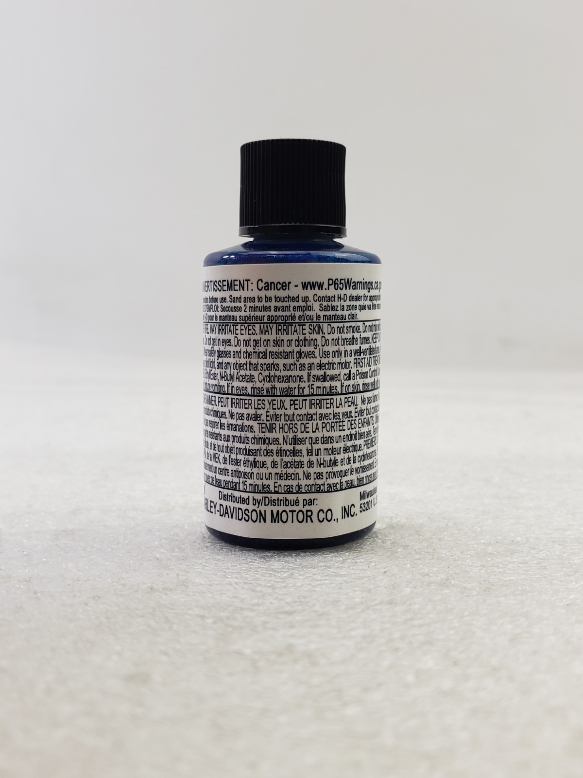 Harley-Davidson 98601EVA Clear Top Coat Touch-Up Paint Kit Reef Blue 14ml