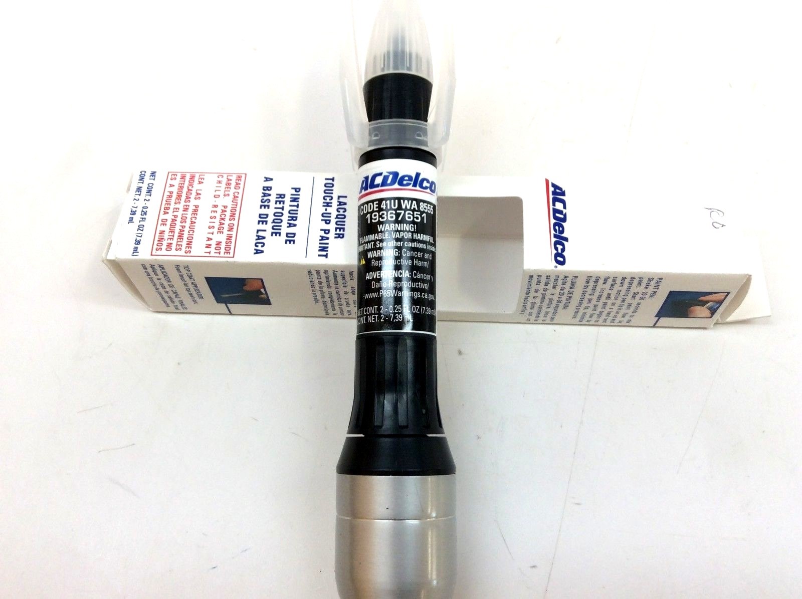 Chevrolet GM ACDelco 4 In 1 Black Lacquer Touch-Up Paint 41U GBA WA8555 new OEM