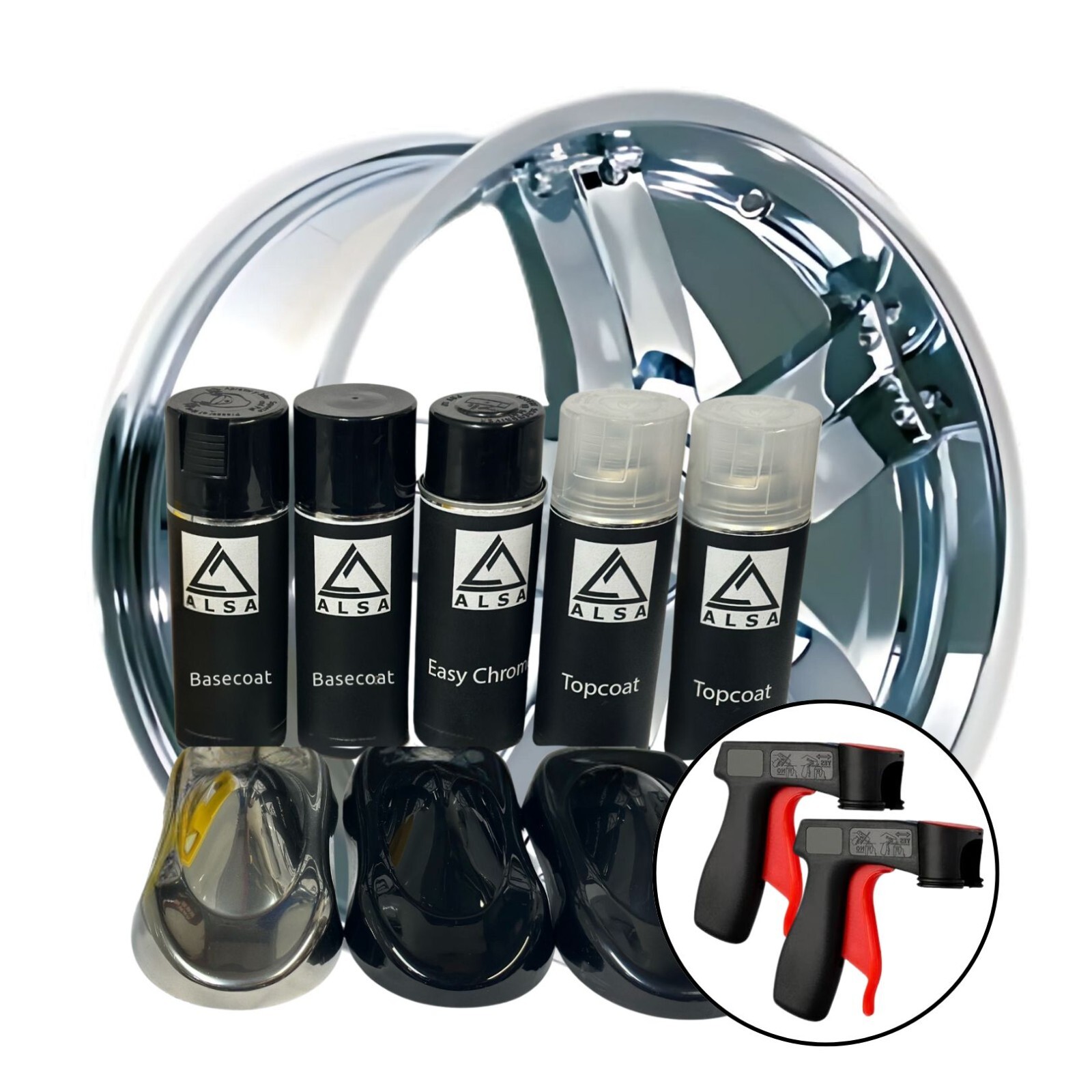 Alsa Complete 30 Ft Kit Easy Chrome – With New Non-Dull Topcoat
