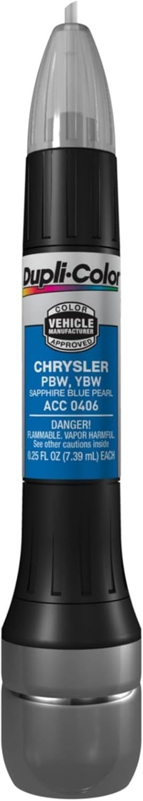 Sapphire Blue Pearl Scratch Fix – All-in-One Touch-Up Paint for Cars 0.25 Fl Oz