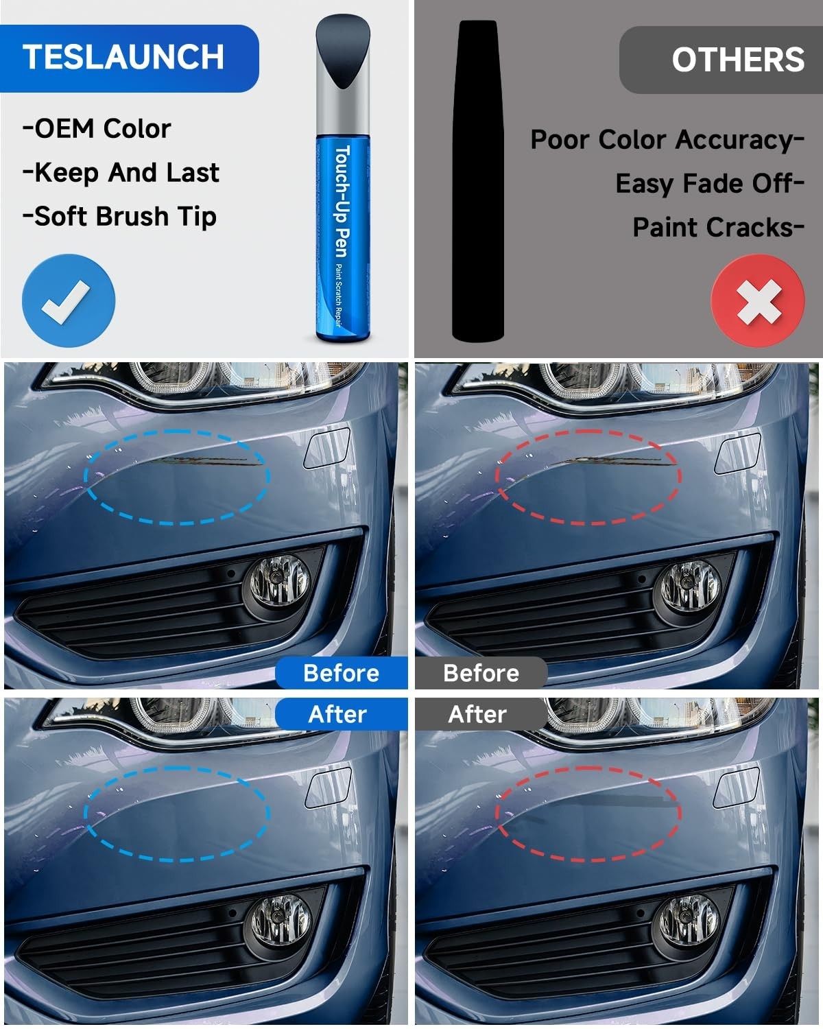 Northsky Blue Metallic Touch Up Paint for Chevrolet GMC Buick Cadillac – Car Scr