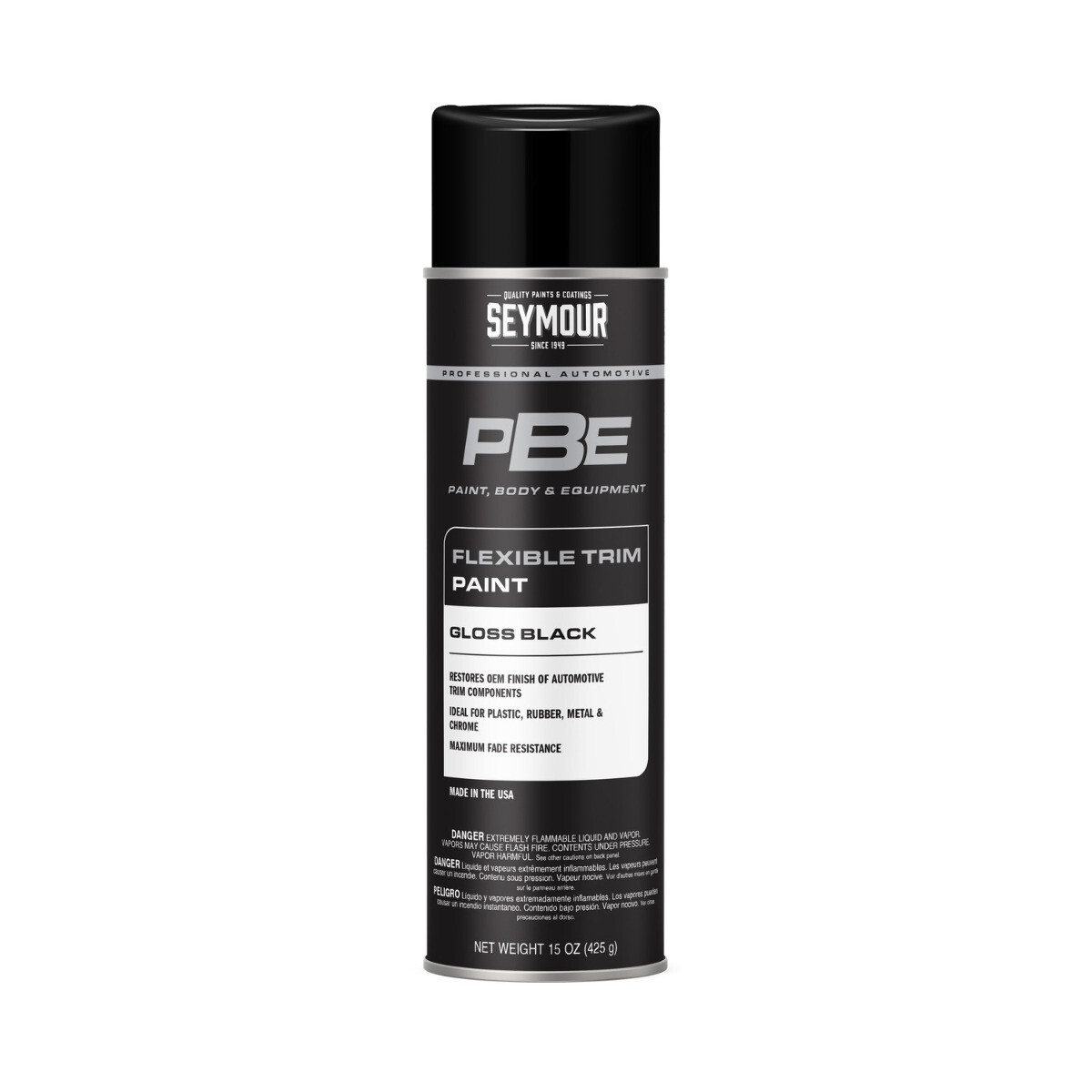 Seymour 20-1677 PBE Professional Trim Gloss Black 15 oz