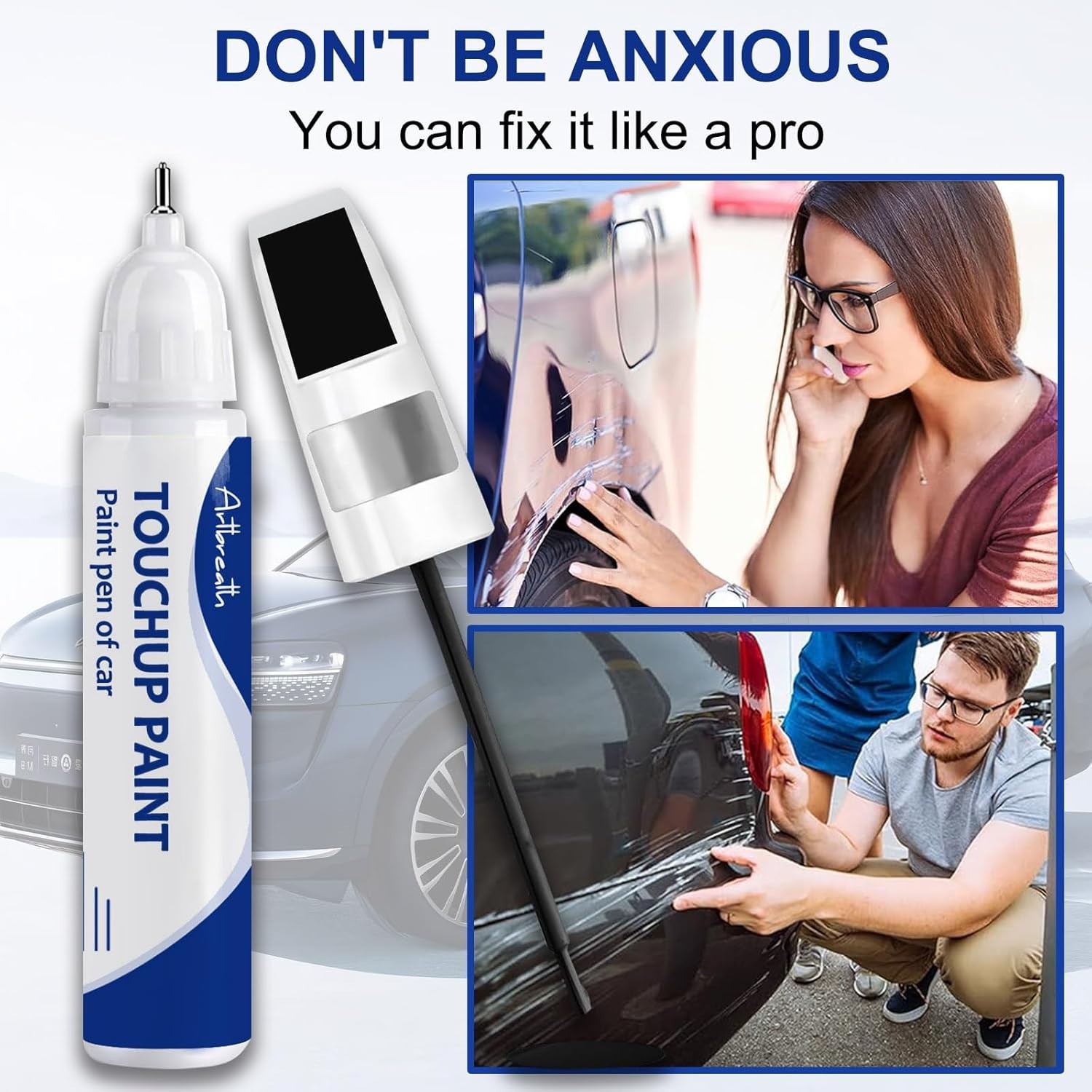 Mercedes-Benz Polar White 149/9149 Touch Up Paint – Quick-Dry, Chip Resistant