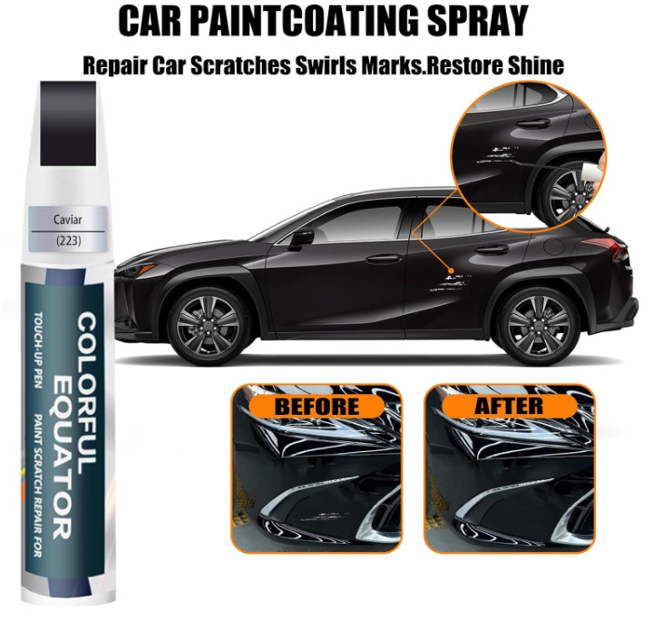Caviar(223) Touch Up Paint for Lexus, Car Paint Pen Scratch Repair Two-In-One T