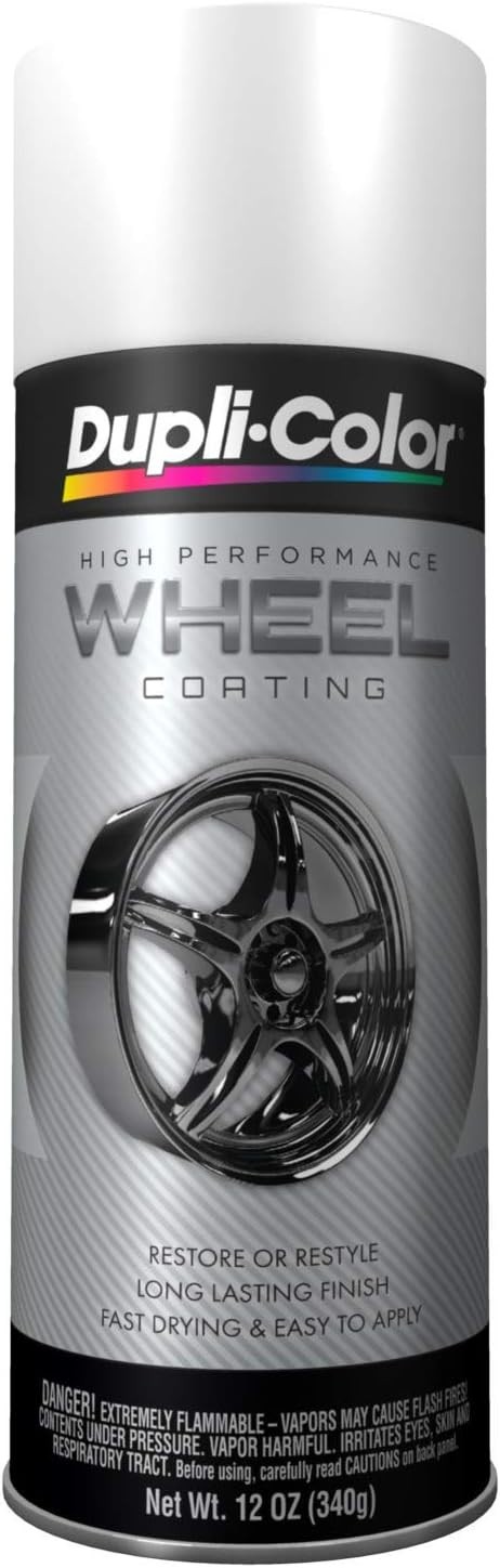 Fast-Drying 12oz White Wheel Paint – Superior Adhesion & Reflective Finish