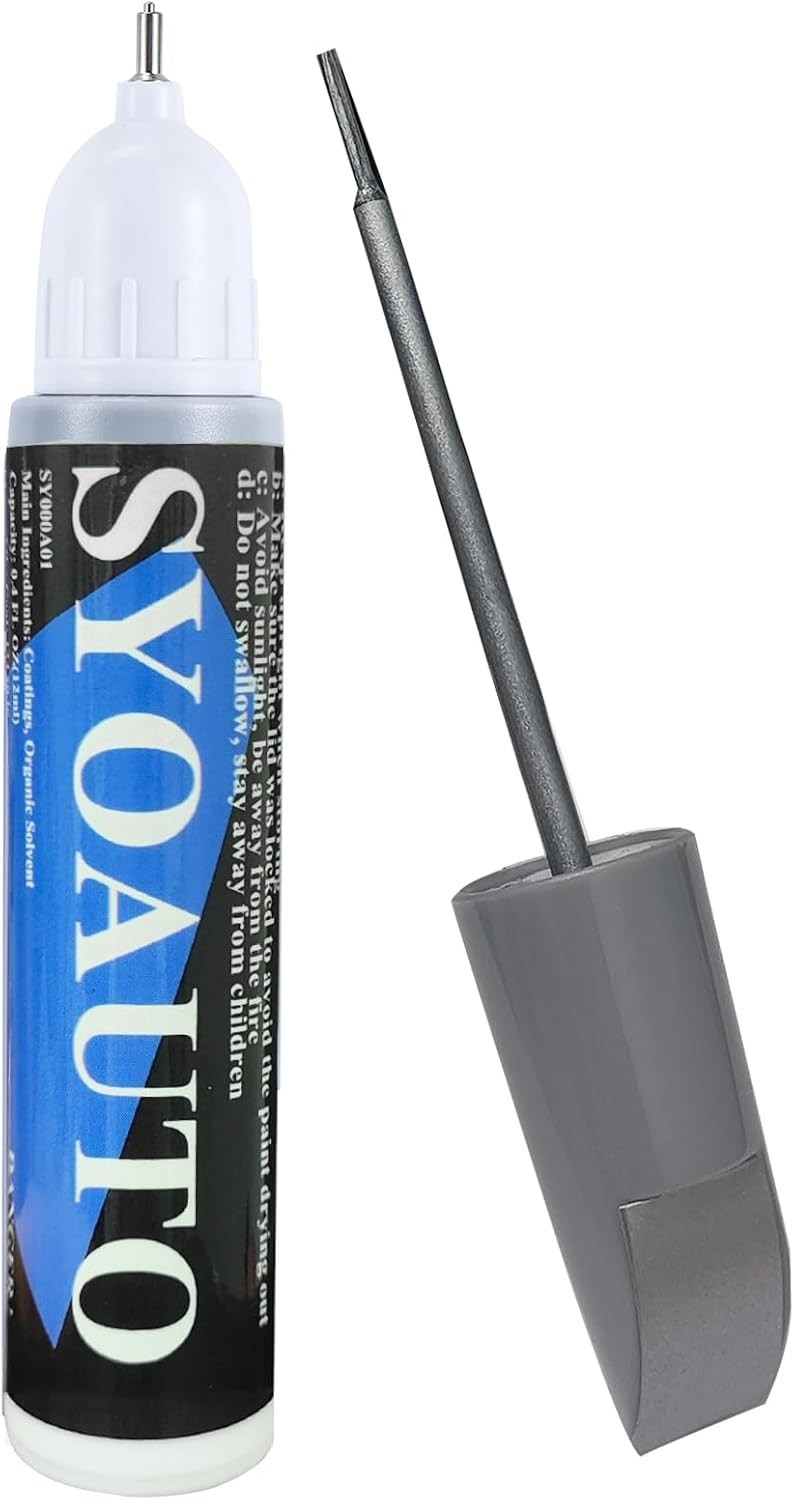 Automotive Silver Scratch Repair Pen – Quick Drying Touch Up Paint, 0.4 oz