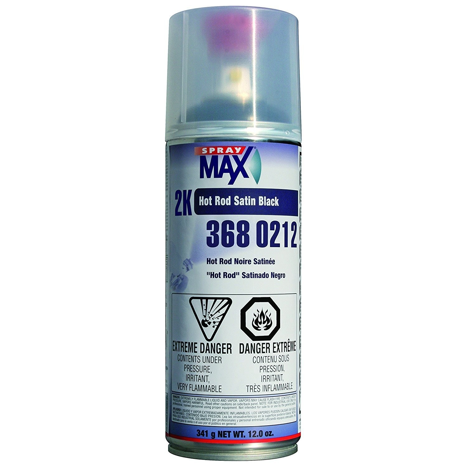 Automotive Satin Black Topcoat – Durable Semi-Gloss Finish