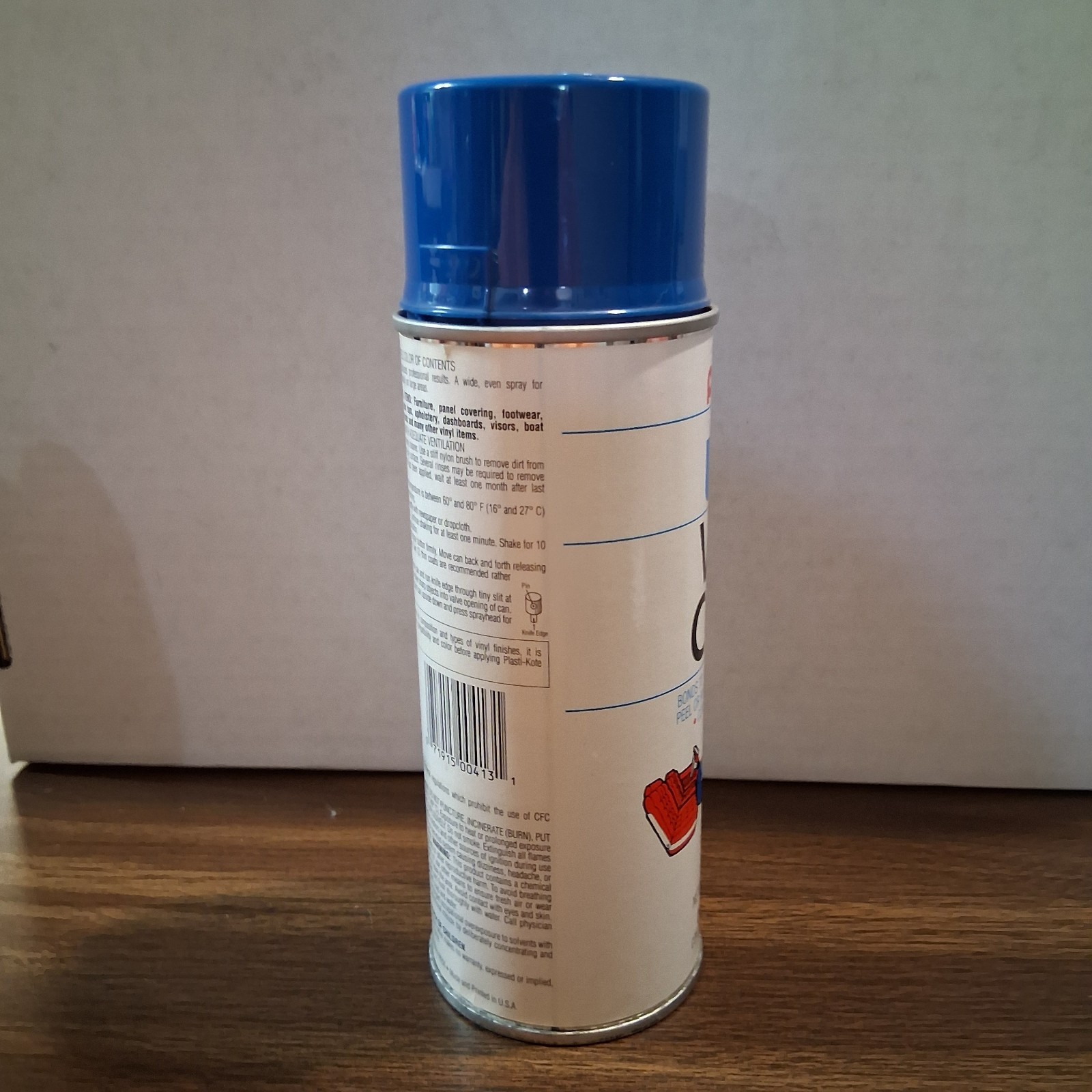 Plasti-kote Ultra Vinyl 413 Dark Blue Spray Can