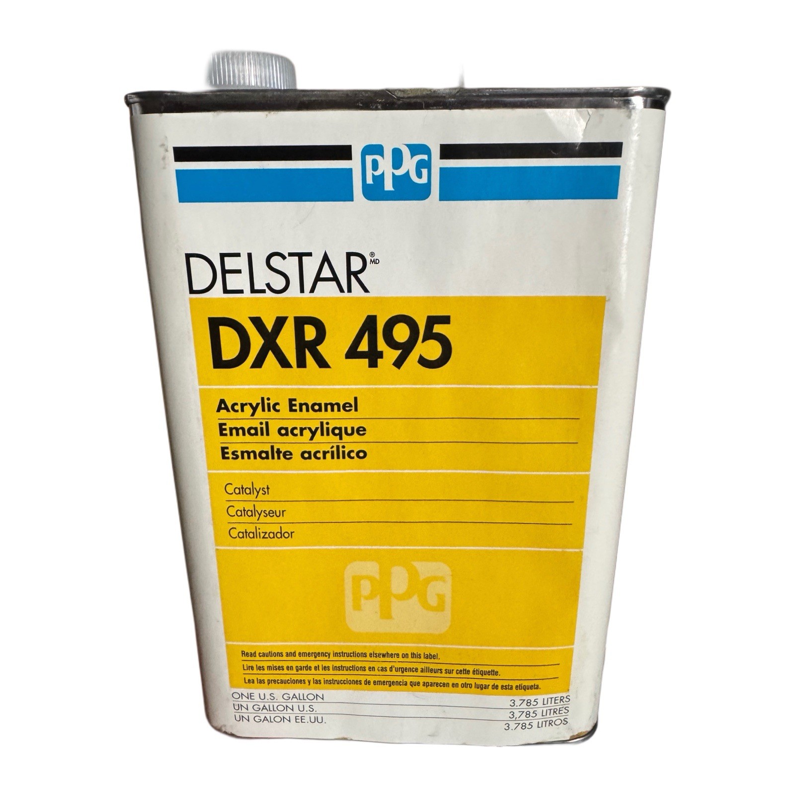 PPG DELSTAR – DXR 495 – Acrylic Enamel Catalyst 🌀 1 Gallon 🌀 FREE SHIPPING🌀
