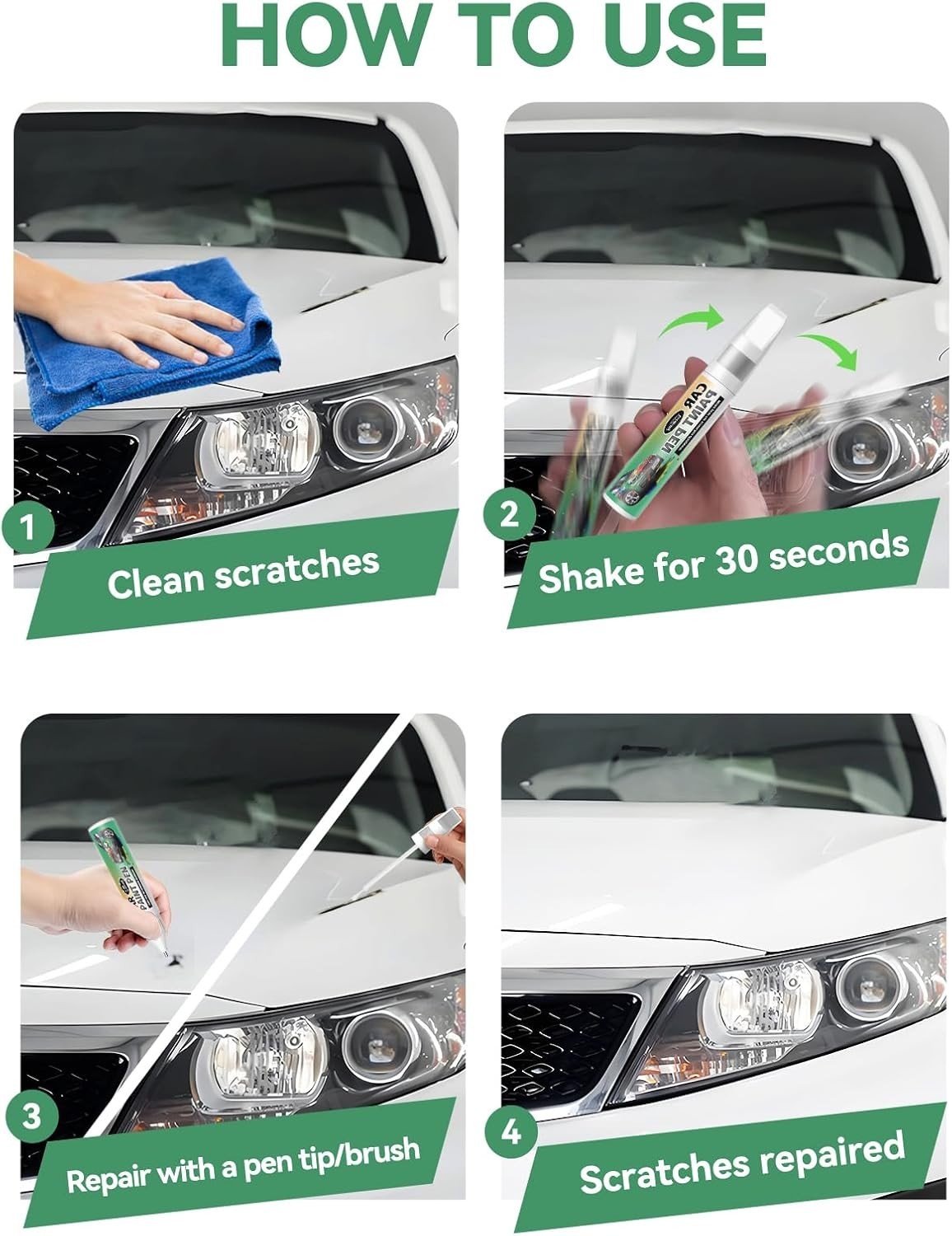 Acrylic Car Scratch Repair Pen for Dodge – Waterproof & Rust-Resistant Fast Fix
