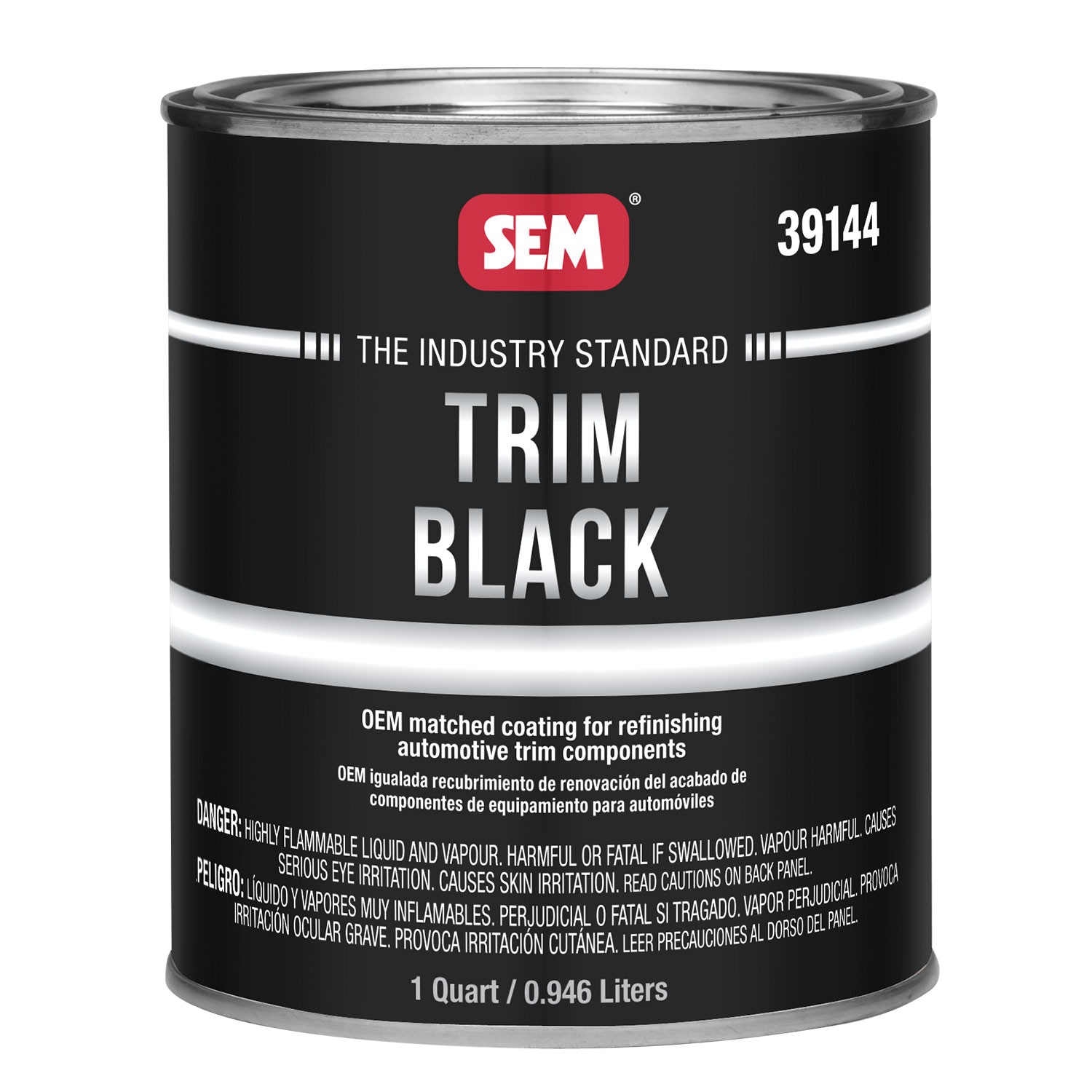 SEM 39144 Trim Black Aerosol – 1 Quart