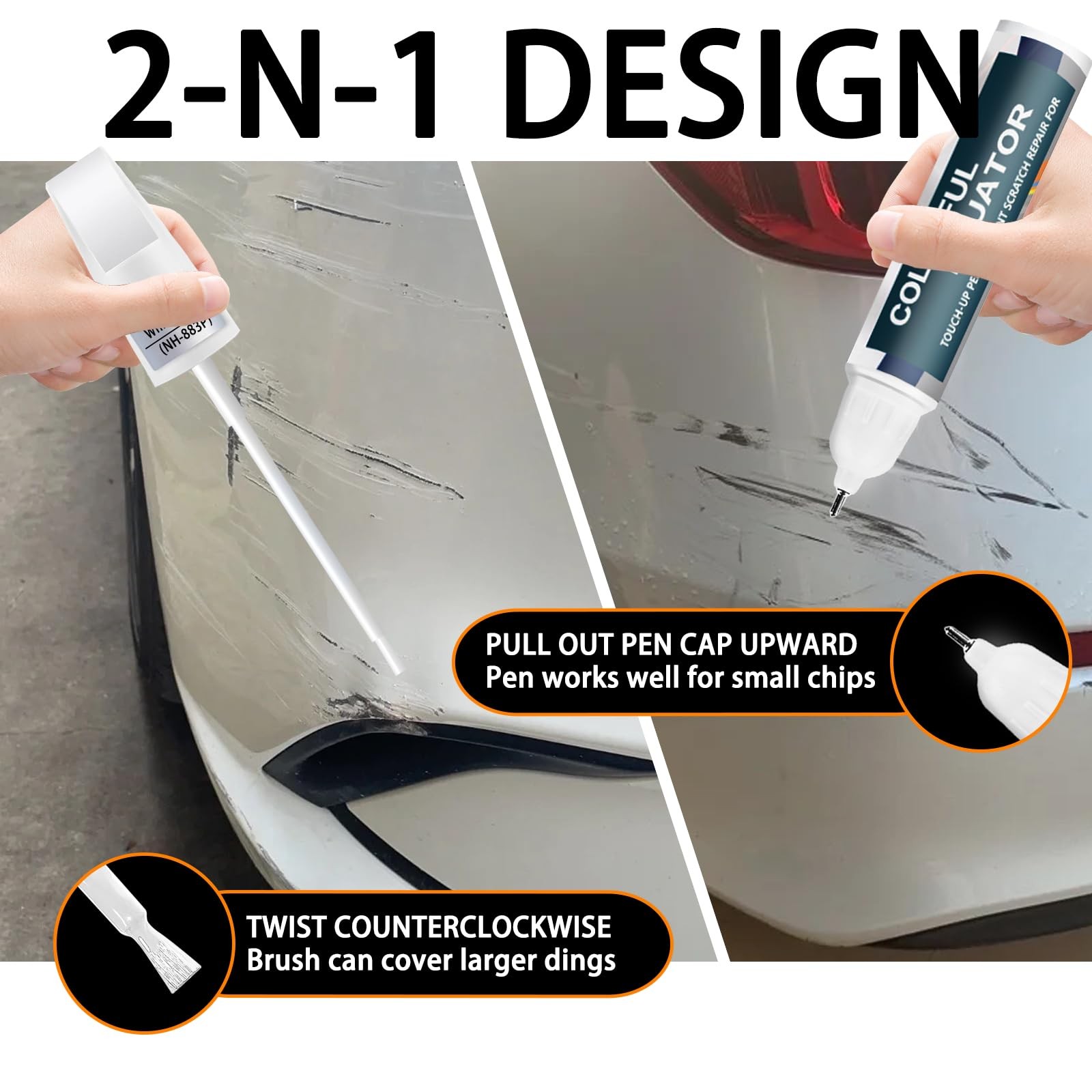 Touch Up Paint Kit For Honda YR-662P Sand Dune Pearl Scratch Repair Match
