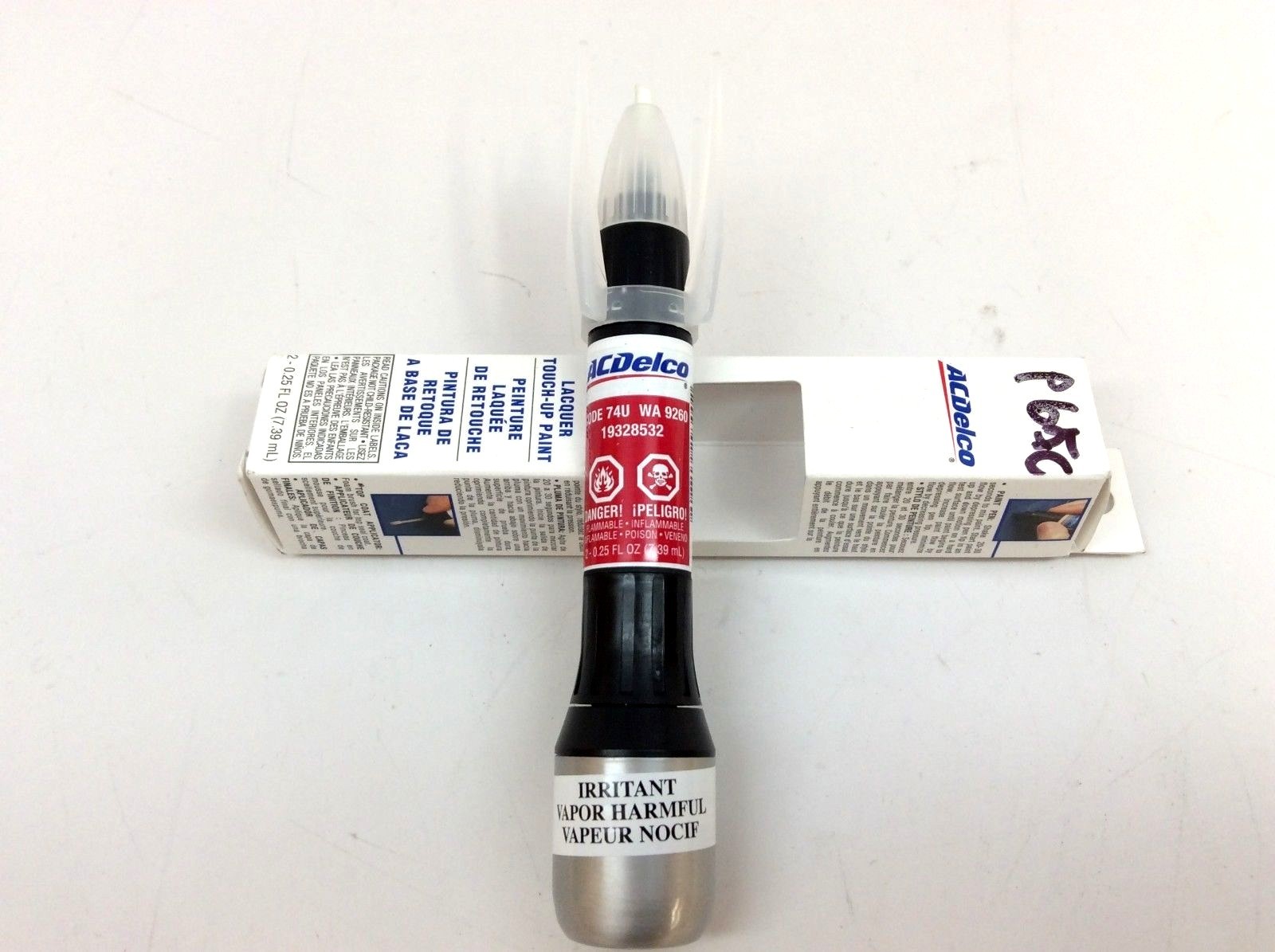 GM ACDelco GMC 4 In 1 Victory Red Lacquer Touch-Up Paint 74U GCN WA9260 New OEM