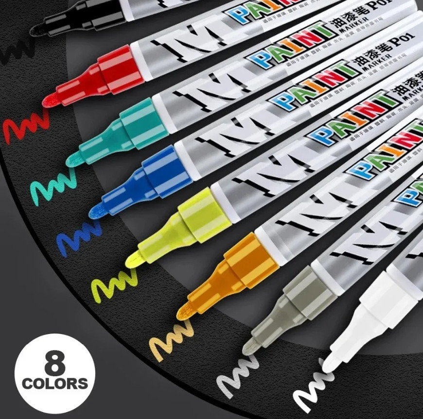 1pc Car Paint Scratch Repair Pen Waterproof Touch-Up Marker for Auto Care – NEW