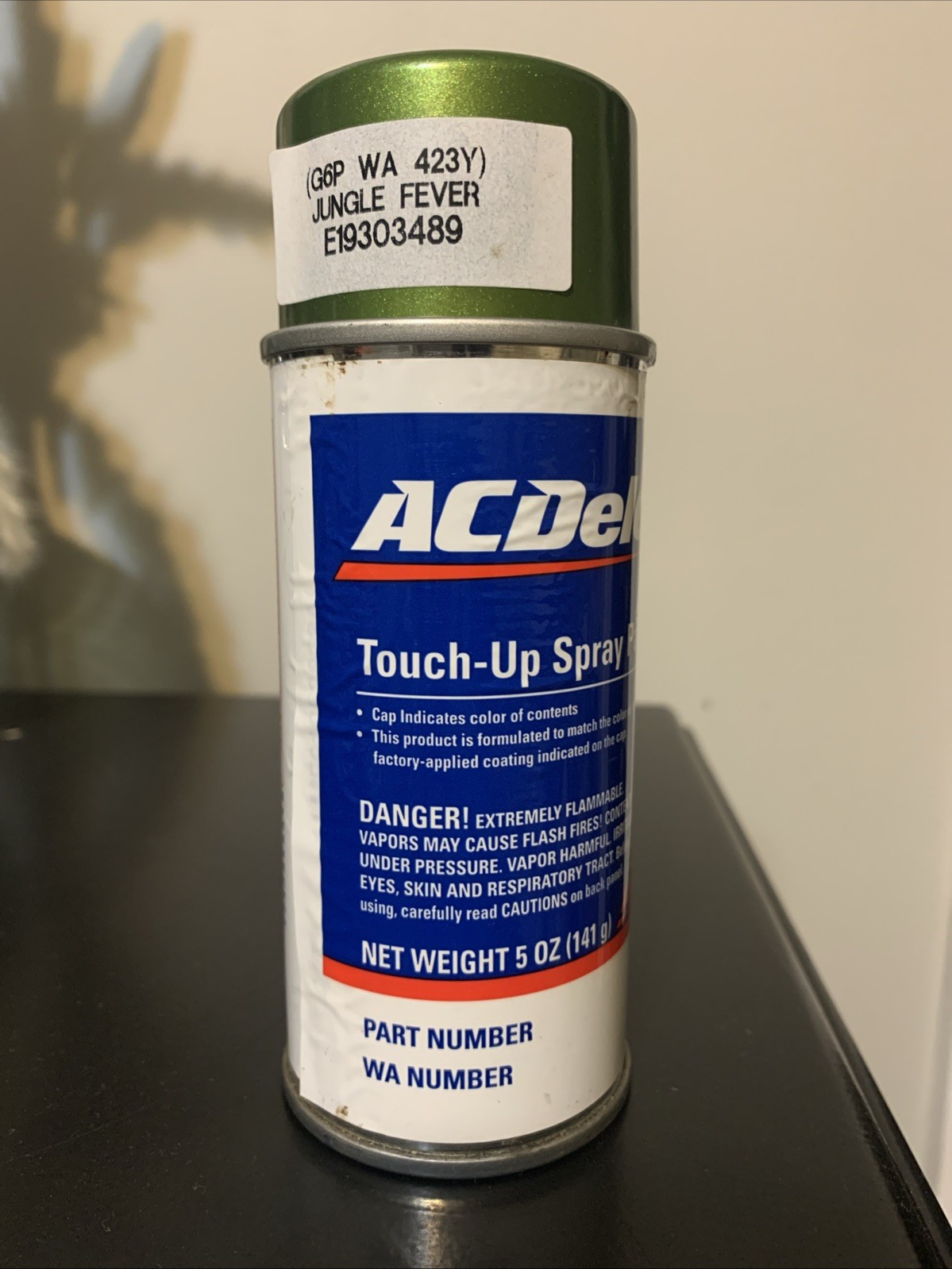 ACDelco GM Touch Up Spray Paint WA423Y G6P Jungle Fever Metallic Green E19303489