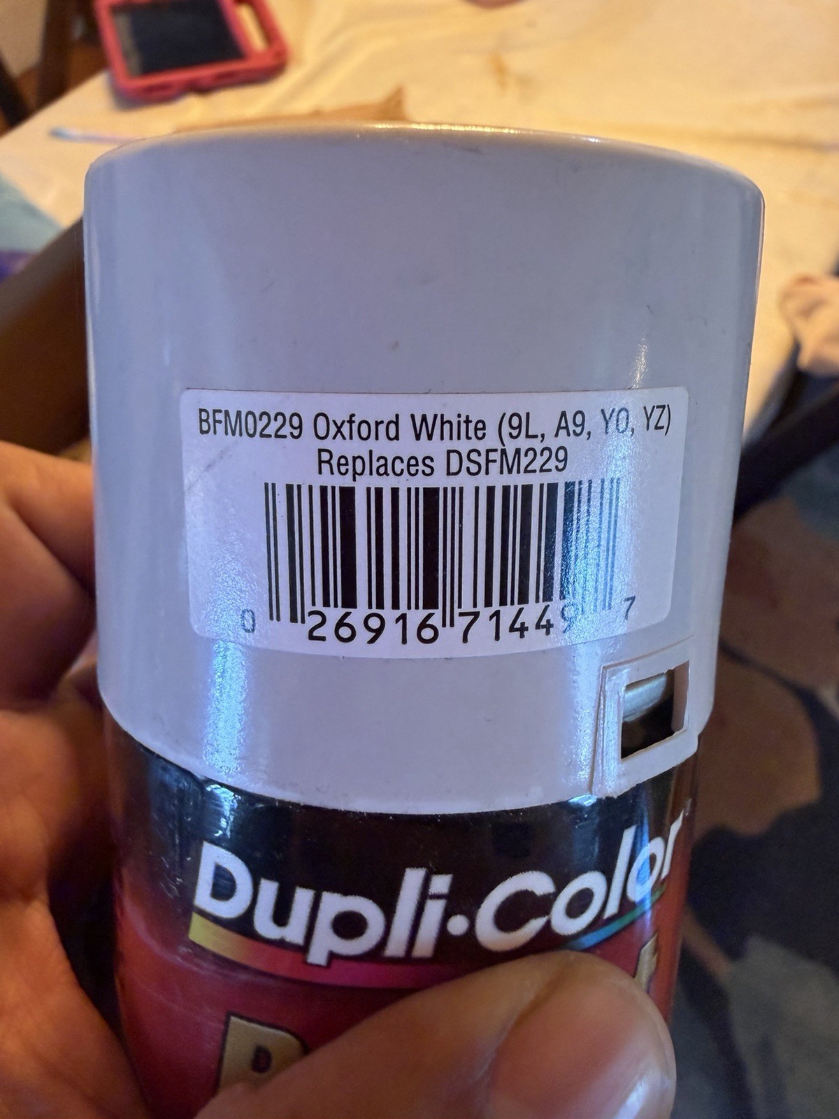 Oxford White Ford Paint BFM0229 Oxford White (9L, A9, YO, YL)Replaces DSFM229