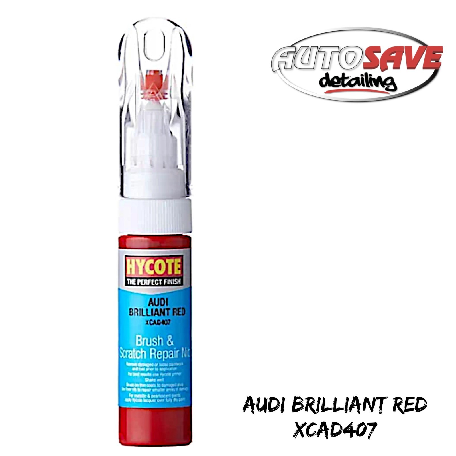 Hycote – Colour Touch Up Brush Paint XCAD407 Brilliant Red 12.5ml