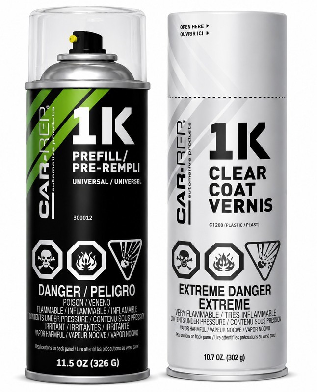 CAR-REP Basecoat & 1K Clearcoat for 1964 Volkswagen Ruby Red L456