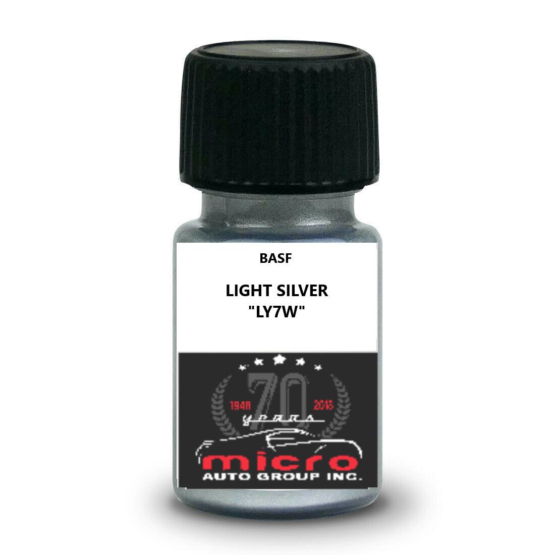 Touch up Paint Kit With Brush 2 Oz For Audi Light Silver LY7W SHIPS TODAY