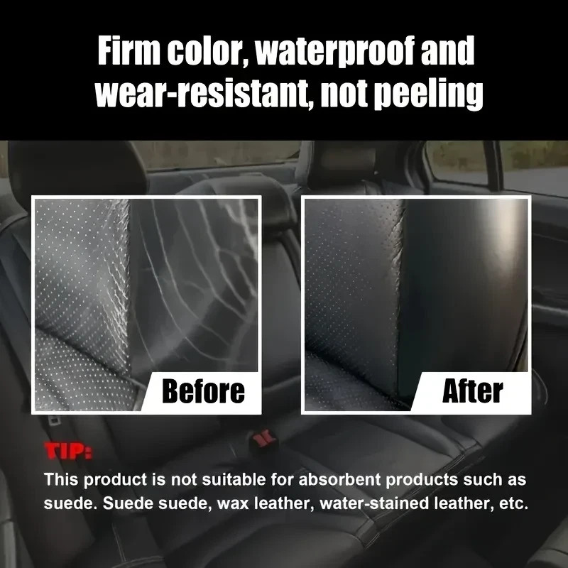 Car Interior Repair Pen Black Touch Up Dashboard Steering Wheel Fix