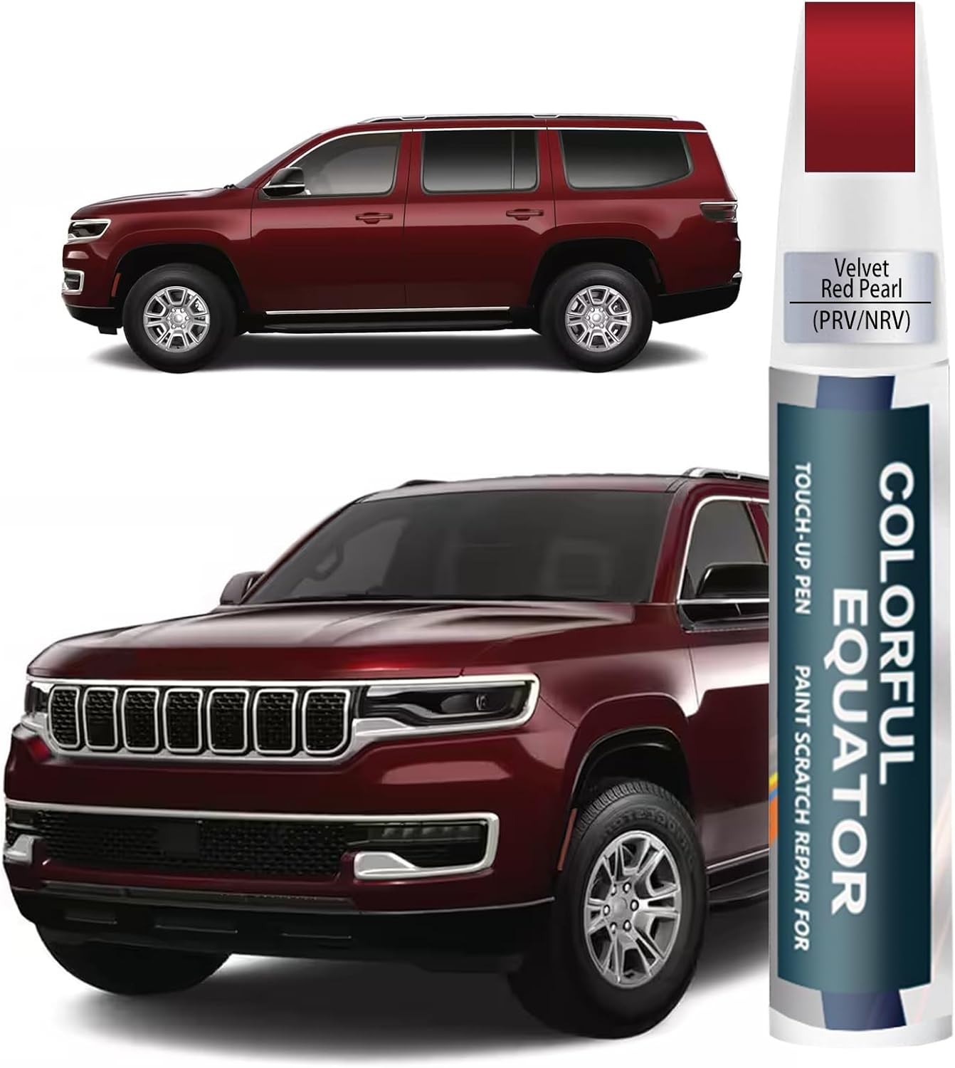Delmonico Red Velvet Pearl Touch-Up Paint Kit for Jeep – Seamless Scratch Rep…