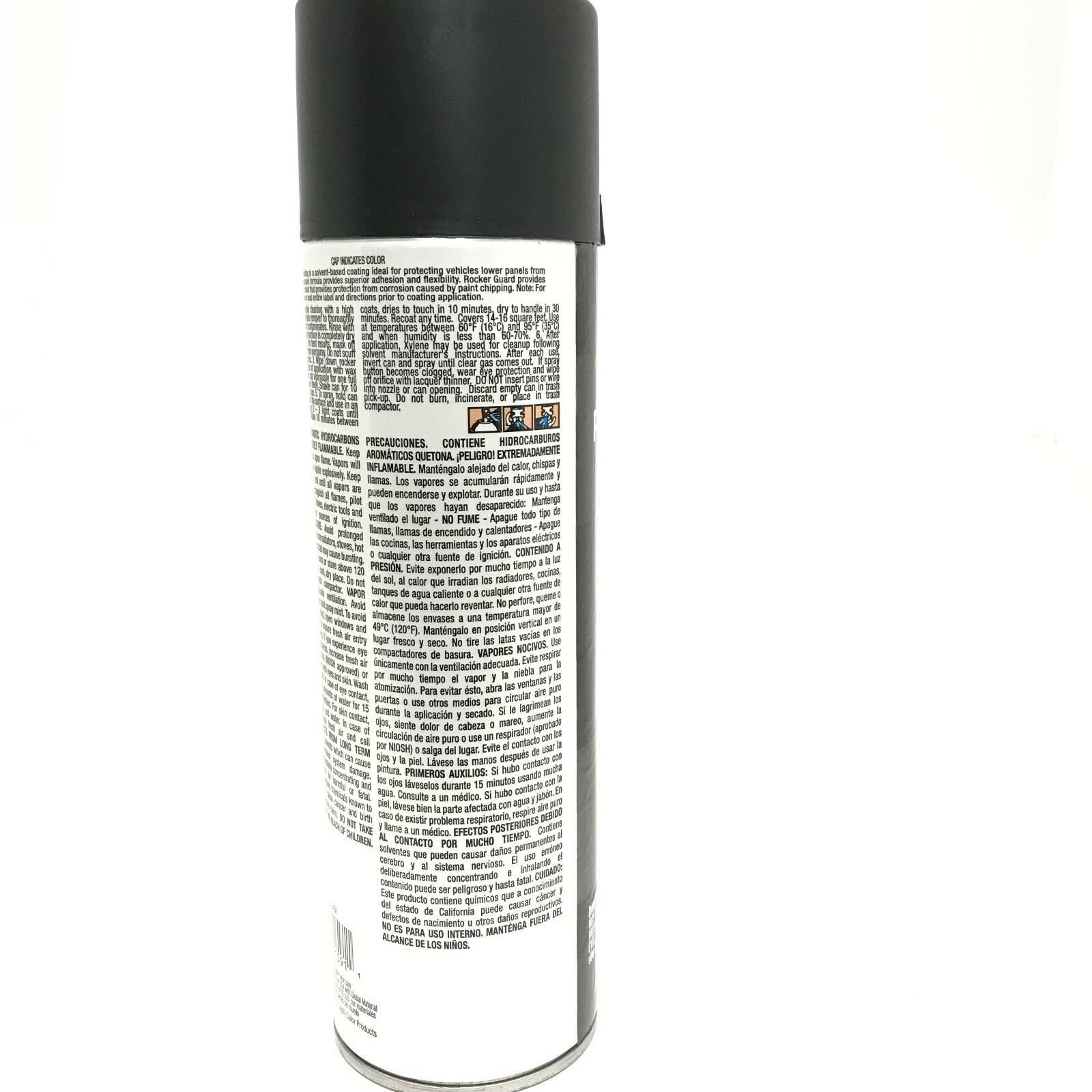 Duplicolor RGA101-6 PACK BLACK Rocker Guard Coating Impact Resistant – 14.5 oz
