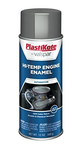 Dupli-Color Engine Enamel Spray Paint with Ceramic 12 Ounce – Gray