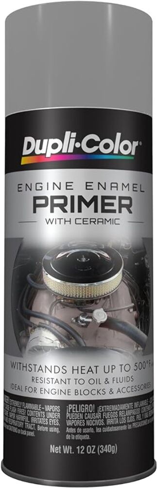Dupli-Color Engine Enamel with Ceramic 12 oz Spray Paint Gray Engine Primer