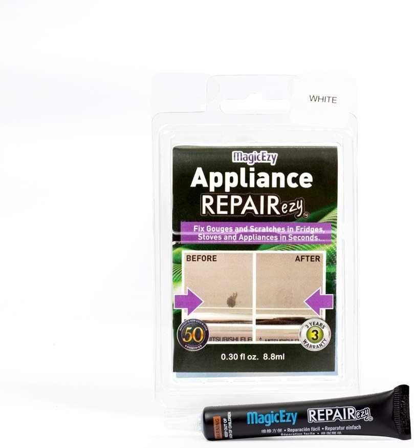 Multi-Surface Enamel Scratch Repair Paint—Quick Dry for Stoves and Microwaves