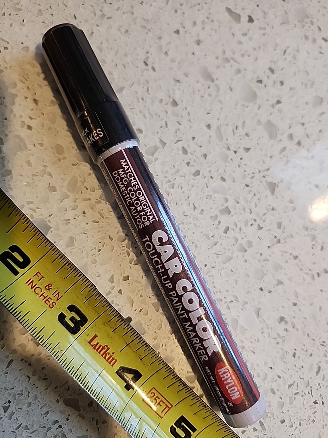 Vintage Krylon Touch Up Paint Marker Black All Makes