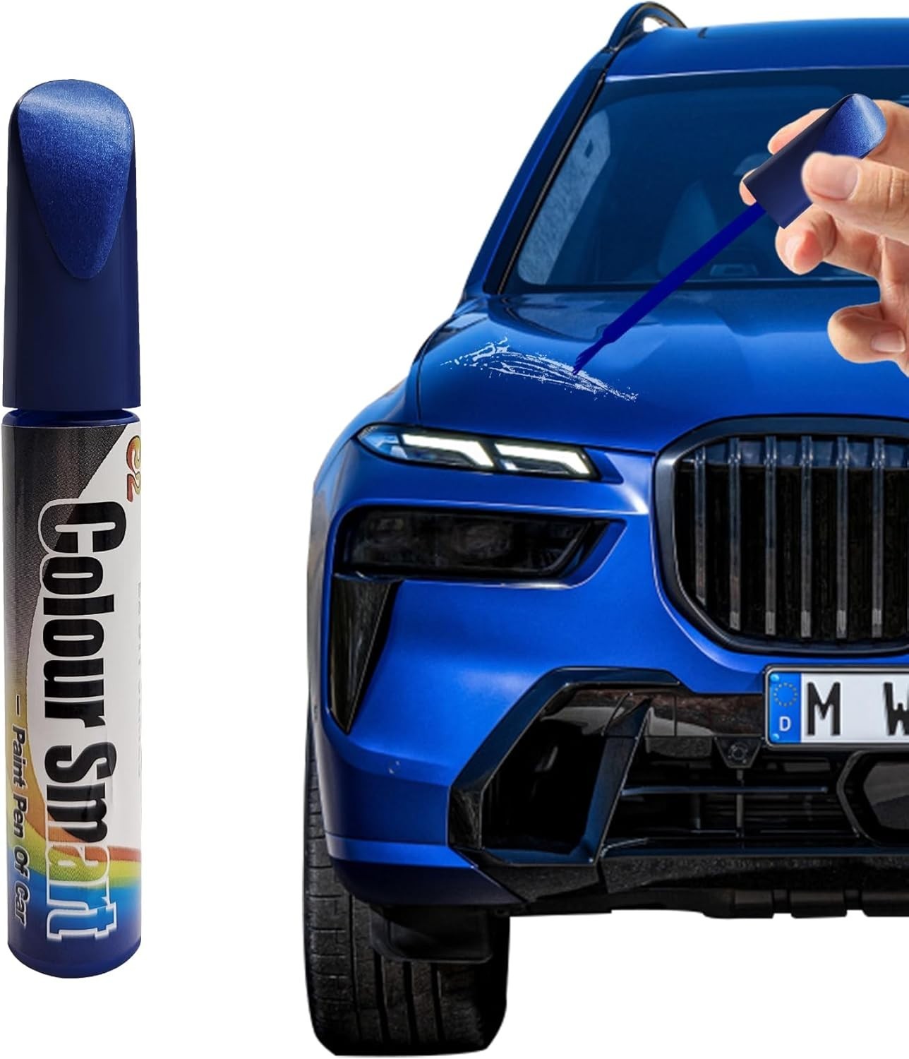 Blue Pearl Touch Up Paint For Cars, Automotive Car Paint Pen Scratch Repair
