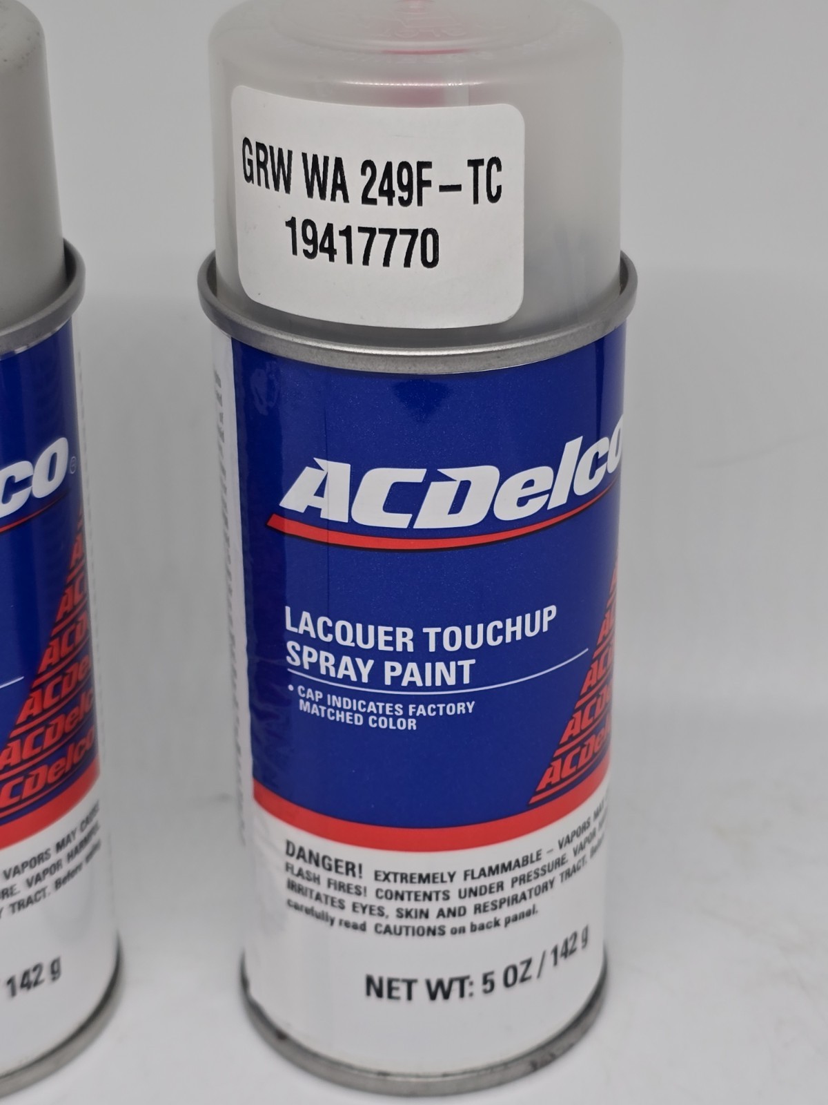 ACDelco GRW WA 249F Touch Up Spray Paint 5oz Factory Matched Color OemGM 2pk